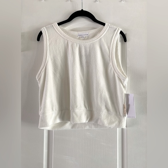 kendall + kylie white terrycloth 3-piece set ♡ nwt - Picture 4 of 9